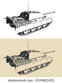 Heavy German self-propelled artillery unit of the Second World War Jagdpanther