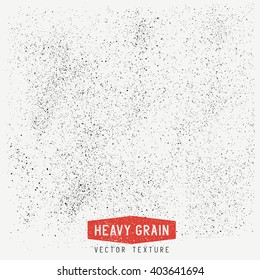 Heavy Grain Vector Texture. 