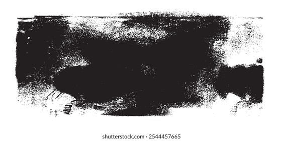 Heavy Grunge Texture Vector for Dark and Distressed Backgrounds, Perfect for Retro Posters and Rough Artistic Designs