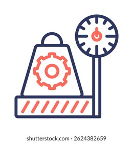 Elemento pesado del icono para el diseño