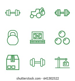 Heavy icons set.  