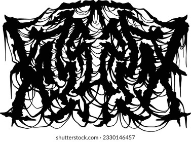 Heavy metal music band, t shirt, death metal with white background