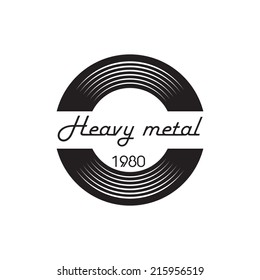 Heavy metal record