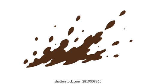 Heavy Mud Spatter Stain For Texture