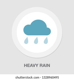 heavy rain icon