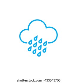 Heavy rain Icon