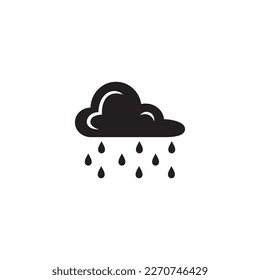 heavy rain icon symbol sign vector
