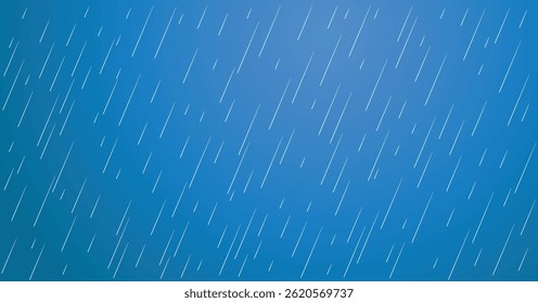 Chuva forte e tempestades, natureza na estação chuvosa