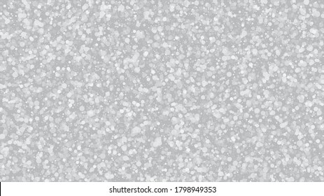 Heavy Snowfall, Falling Snow. Advertising Frame, New Year, Christmas Weather. Winter Holidays Storm Background. Falling Snowflakes, Night Sky. Elegant Scatter, Grunge White Glitter. Cold Heavy Snow