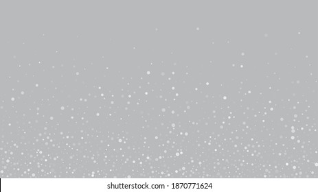 Heavy Snowfall, Falling Snow. Advertising Frame, New Year, Christmas Weather. Winter Holidays Storm Background. Falling Snowflakes, Night Sky. Elegant Scatter, Grunge White Glitter. Cold Heavy Snow