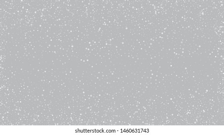 Heavy Snowfall, Falling Snow. Falling Snowflakes, Night Sky. Winter Holidays Storm Background. Advertising Frame, New Year, Christmas Weather. Elegant Scatter, Grunge White Glitter. Cold Heavy Snow