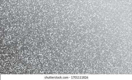 Heavy Snowfall, Falling Snow. Winter Holidays Storm Background. Advertising Frame, New Year, Christmas Weather. Falling Snowflakes, Night Sky. Elegant Scatter, Grunge White Glitter. Cold Heavy Snow