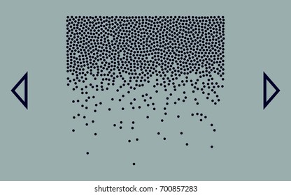 Heavy snowfall vector icon