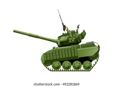 heavy tank in comics style