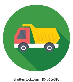 
Heavy truck for construction, dump truck 
