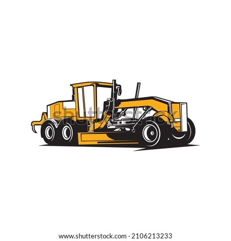heavy vehicles for leveling the ground