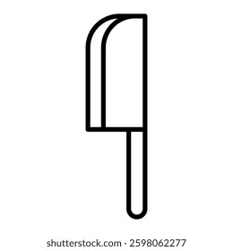 Heavy-Duty Cleaver for Meat and Bone Cutting