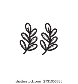 Hebe icon line art creative illustration for digital branding