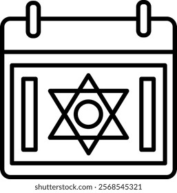 Hebrew Icon Symbol Art Sign