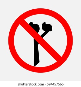 Hebrew letters do not write. Prohibition on the letter.