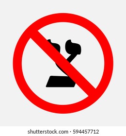 Hebrew letters do not write. Prohibition on the letter.