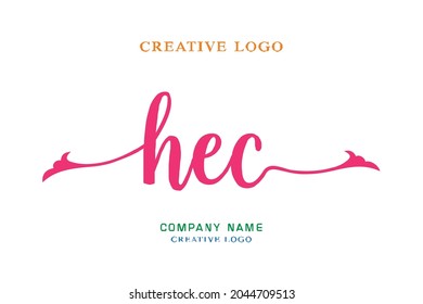 El logotipo de las letras de HEC es sencillo, fácil de entender y autorizado