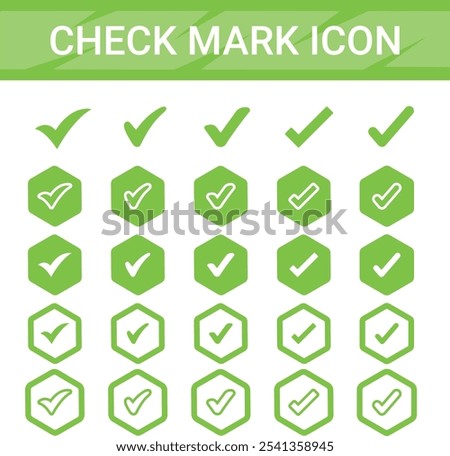 heck Mark, Valid, Yes, Confirmation, Okey, Positive checked, confirm, Acceptance in checklist, icons