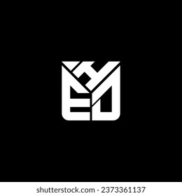 HED letter logo vector design, HED simple and modern logo. HED luxurious alphabet design  