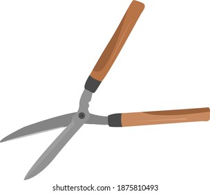 Recorte de bordes, ilustración, vector sobre fondo blanco
