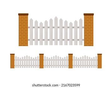 Hedge wooden, great design for any purposes. Cartoon people vector illustration