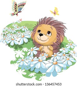 	the hedgehog and the butterfly