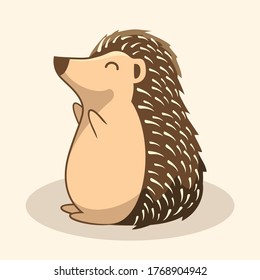  Hedgehog Cartoon Porcupine Cute Animals Isolated
