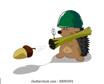 hedgehog the forest hero