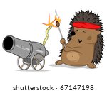 hedgehog the gunner