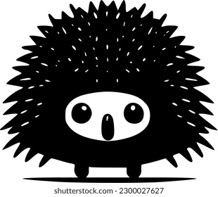 Hedgehog - High Quality Vector Logo - Vector illustration ideal for T-shirt graphic