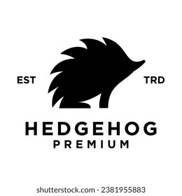 Hedgehog icon design illustration template