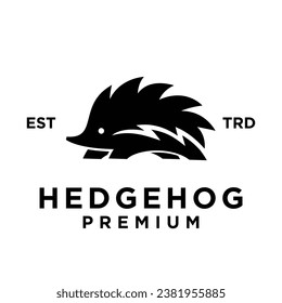 Hedgehog icon design illustration template
