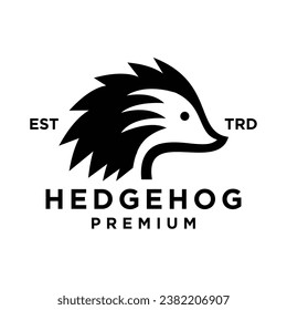 Hedgehog icon design illustration template