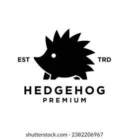 Hedgehog icon design illustration template