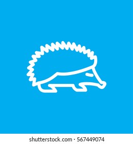 hedgehog icon illustration isolated vector sign symbol
