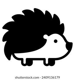 Hedgehog Icon Illustration for web, app, infographic, etc