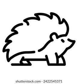 Hedgehog Icon Spring, for uiux, web, app, infographic, etc