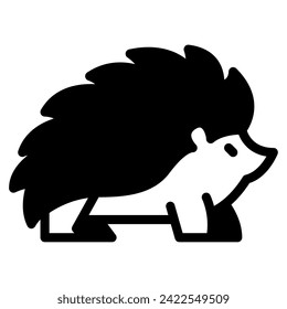 Hedgehog Icon Spring, for uiux, web, app, infographic, etc