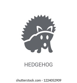 Hedgehog icon. Trendy Hedgehog logo concept on white background from animals collection. Suitable for use on web apps, mobile apps and print media.