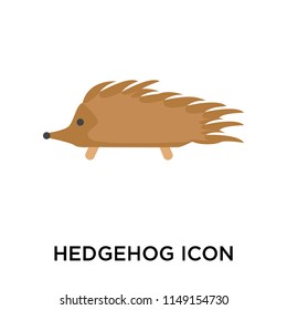 Hedgehog icon vector isolated on white background for your web and mobile app design, Hedgehog logo concept