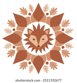 arquivo eps de design vetorial de ilustração de hedgehog