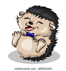 hedgehog laugh