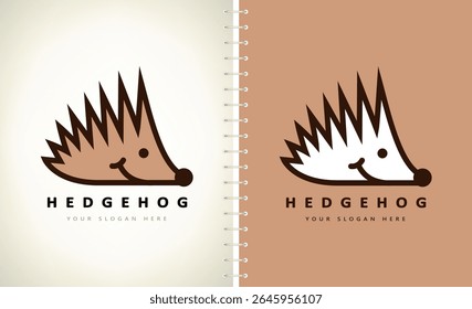 Vetor do logotipo de Hedgehog. Concepção animal