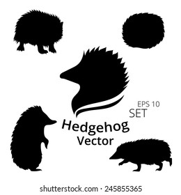 Hedgehog Set, Vector, Eps 10