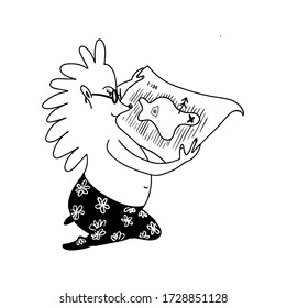 hedgehog traveller in glasses and stockings with a map
